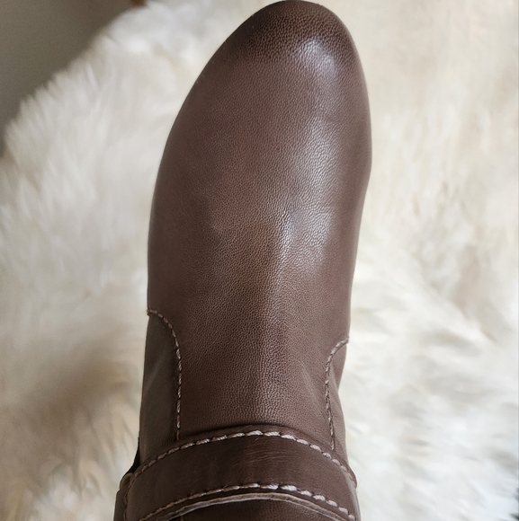 FOSSIL Genuine Leather Ankle Booties Sz 10 - Picture 8 of 14